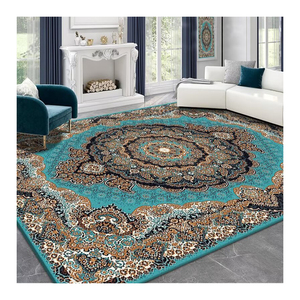 Vintage rojo persa motivo Tapis resistente et facile a nettoyer - Product Image 3