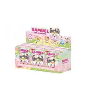 Nouveau TikTok Samuel Ding It's Tea Time Peluche Pendentif Porte-clés Figurines Cadeaux de Noël Boîte Mystère - Product Image 1