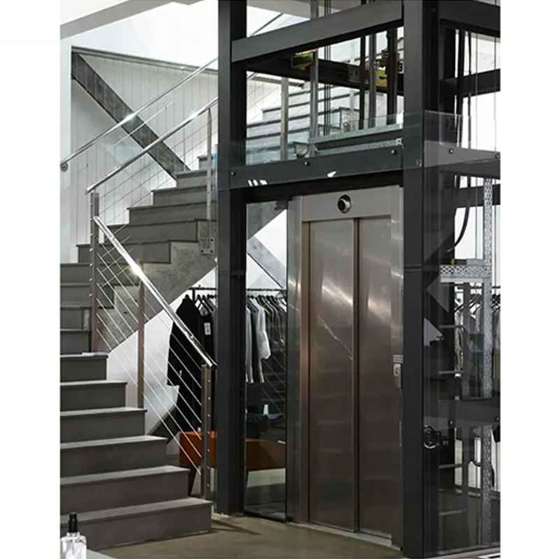 Used Elevator 2-6 Floors Small Residential Elevator House Villa Lift Passenger Home Elevator