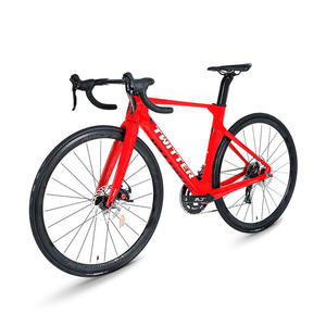 <span class=keywords><strong>Bicicleta</strong></span> de <span class=keywords><strong>Carretera</strong></span> R10pro de Fibra de <span class=keywords><strong>Carbono</strong></span>, 24 Velocidades, Ligera, Resistente al Viento, con Manubrio Integrado de Aluminio, Pedales Ordinarios y Frenos de Disco - Product Image 2