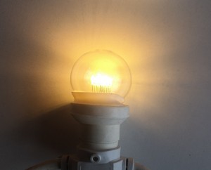 5mm Dip 24V G45 Golf Bulb E27 con <span class=keywords><strong>PC</strong></span> Alta calidad Ip65 bombillas impermeables decorativas al aire libre - Product Image 6