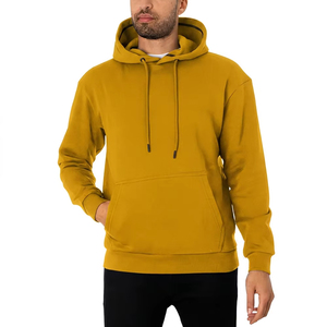 Services OEM, prix de gros, sweats à capuche en coton mélangé pour l'hiver, sweats à capuche légers et chauds pour hommes, best-sellers. - Product Image 2
