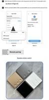 Interrupteur intelligent pour l'UE et le Royaume-Uni, interrupteur mural tactile WIFI RFF avec télécommande Alexa, verre trempé, courant maximal 10A