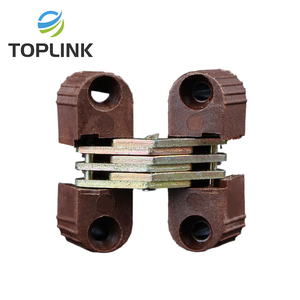 Bisagras de barril ocultas de 180 grados de alta calidad de 32mm de longitud, bisagras planas de mesa plegable de nailon