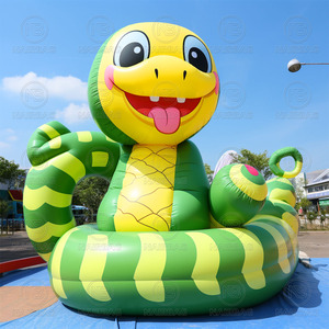 Lớn khổng lồ <span class=keywords><strong>Inflatable</strong></span> rắn mô hình động vật cho sân khấu sự kiện/<span class=keywords><strong>Zoo</strong></span>/ Halloween quảng cáo ngoài trời trang trí - Product Image 4