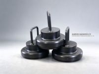 Bouchon de cylindre hydraulique pour pompe à boue F1300. Couverture d'extrémité de corps de soupape en acier allié d'origine usine. Pièces de rechange pour pompe de forage.