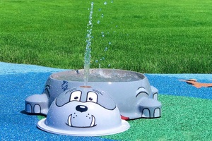 Bulldog - Bebedero Interactivo con Función de Salpicadura para Parques de Mascotas - Product Image 2