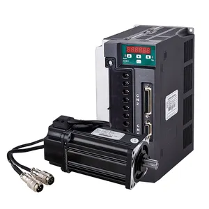 좋은 가격 서보 모터 및 드라이버 키트 cnc 밀링 기계 400W 3000RPM 서보 모터