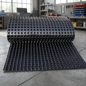 Membrana de Drenaje de HDPE Resistente con Diseño de Hoyuelos para Impermeabilización de Techos, Sótanos y Cimentaciones, y Proyectos de Construcción - Product Image 1