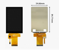 Modul LCD TFT IPS 3,5" Resolusi 320*480 Antarmuka SPI/MCU FT6336U CTP -20~70 ℃   Sudut Pandang Lebar untuk Layar Rumah Pintar