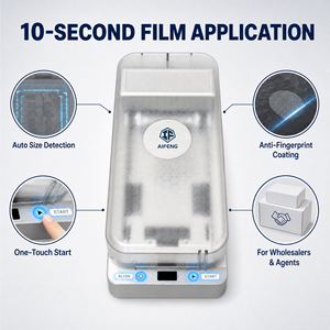 Máquina Protectora de Pantalla Automática Inalámbrica con Batería 18650, Carga Tipo C, para Distribuidores, Pedidos al por Mayor - Product Image 4