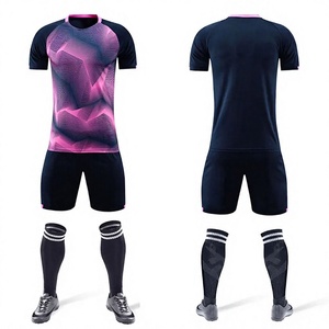 Uniforme de Fútbol Transpirable Hecho a Medida, Ropa Deportiva de Primera Calidad al por Mayor, Cómodo, Ligero, Estampado por Transferencia de Calor, 100% - Product Image 1