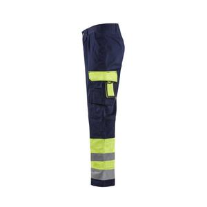 BLAKLADER - 158418603389D100 Pantalón Hi-Vis Amarillo/Azul marino-EAN 7330509204504 ROPA DE TRABAJO DE LA HI-VIS - Product Image 5