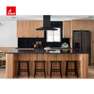 <span class=keywords><strong>ไม้</strong></span>วีเนียร์<span class=keywords><strong>ไม้</strong></span>เนื้อไม้โอ๊คสีขาวแผ่นหนาตู้ครัวพร้อม<span class=keywords><strong>ระแนง</strong></span>ไม้เนื้อแข็งลูกปัดเกาะและเคาน์เตอร์ - Product Image 1