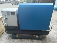 Compresseur d'air à vis monophasé 3,7 kW 5 CV à aimant permanent à fréquence variable, faible bruit, pour usage industriel et domestique