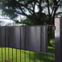 Rollo de Cinta de PVC de 19 cm x 35 m, Listones para Cercas, Tira de Privacidad para Cercas de Malla de Alambre Galvanizado