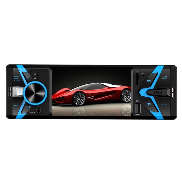 9702 BT MP5 radio can replace CD player rear-view priority