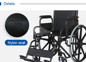 Kaiyang-silla de <span class=keywords><strong>ruedas</strong></span> Manual de acero, reposabrazos desmontable, estilo europeo y americano - Product Image 2