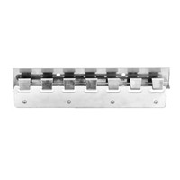 Support de fixation pour rideau en PVC de chambre froide, pièces de quincaillerie pour rideau de porte en PVC de chambre froide