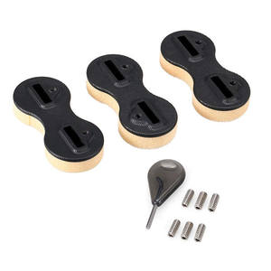 Planche de surf 1ère génération avec aileron arrière en forme de huit 5 0 9 pour FCS FINS, boîte à aileron personnalisable avec rainure pour aileron - Product Image 1