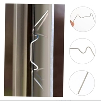 Clips de fixation en W pour serres, clips à ressort pour fil de fer, clips de type W certifiés ISO, fournis directement par l'usine