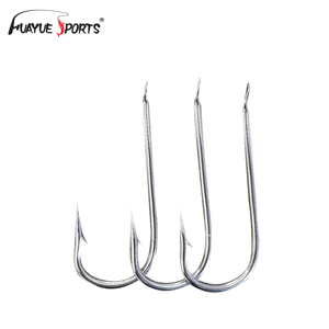 Anzuelos <span class=keywords><strong>de</strong></span> Pesca <span class=keywords><strong>de</strong></span> Acero con Alto Contenido <span class=keywords><strong>de</strong></span> Carbono Color Estaño - Juego <span class=keywords><strong>de</strong></span> 6 Piezas para Uso en Lagos, Arroyos y Ríos - Product Image 5