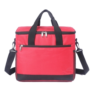 Bolsa Térmica de un Solo Hombro, Color Rojo, Antiderrames, Aislamiento Térmico, para Picnic, Almacenamiento en Frío para Automóvil, Estilo Moderno - Product Image 6
