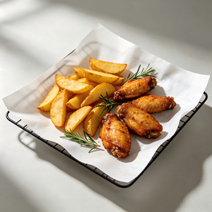 Papier sulfurisé alimentaire en silicone pour barbecue 36-40 GSM pour grillades au barbecue et cuisson au four, impression de logo possible - Product Image 5