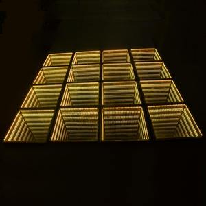 Pavimento Luminoso LED RGB Interattivo DMX512 IP65 Portatile per Decorazioni Natalizie Esterne - Product Image 4