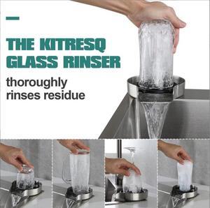 Hot Sale Automatic <strong>Glass</strong> Rinser Water Spraying Holes Pressure <strong>Bar</strong> Coffee Cup <strong>Cleaner</strong> Kitchen <strong>Sink</strong> Washer Baby Bottle <strong>Cleaner</strong> - Product Image 6