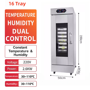 6/13/16 Bandejas Fermentación de una sola puerta/Equipo de fermentación/Horno de pastelería/Prueba de masa - Product Image 3