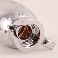 Mayflower Modern Sliver Tone 1 Liter Plastik Berlapis Kaca Teko Kopi Arab Teko Teh Vacuum Jug