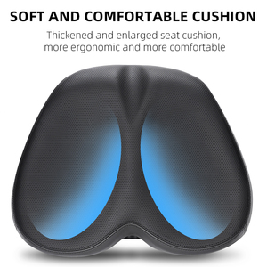 <span class=keywords><strong>Selle</strong></span> de vélo large et confortable West Biking, respirante, imperméable, absorbant les chocs et résistante à la pression - Product Image 4