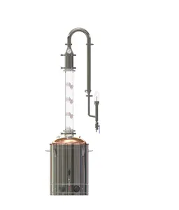 Meto mini lab 50L distilling equipment still distillery home use for whiskey rum vodka
