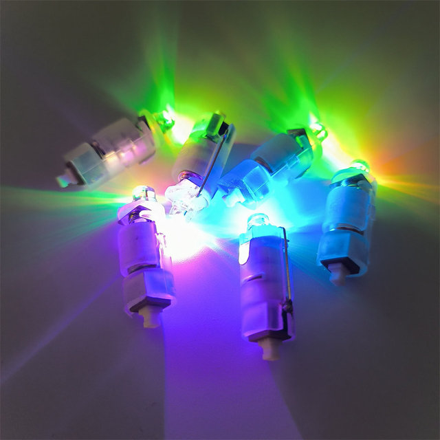 Creative DIY Mini Self-Locking Push Switch LED Bulb Handmade Decorative Electronic Toy Wick Light