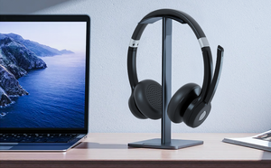 5.2 <strong>Bluetooth</strong> <strong>Wireless</strong> <strong>Headset</strong> Over Ear Headphone 45+Talk Time with Mute Button Microphone for Cell Phone Business Home Trucker - Product Image 6