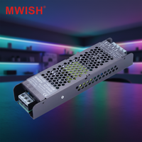 Alimentation LED à intensité variable 100W 150W, directement de l'usine, 12V 24V, tension constante pour éclairage et décoration par bande LED