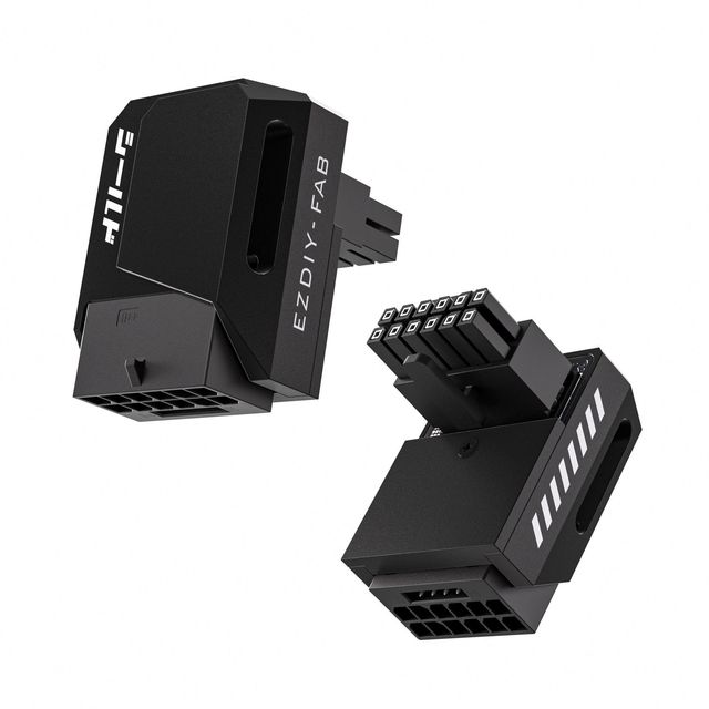 upHere PCIe 5.0 12VHPWR GPU Adapter 90 Degree RVS 16Pin 600W ATX3.0 Reverse Power Connector for RTX5080 4080