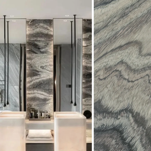 Dalles de marbre naturel <span class=keywords><strong>Toscana</strong></span> de haute qualité, marbre gris premium pour la décoration intérieure de luxe des murs et des sols - Product Image 6