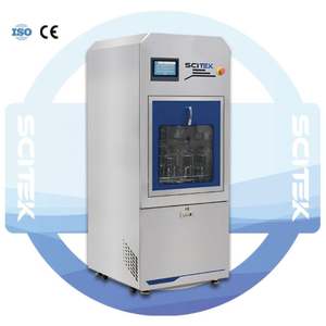 Lavadora de Cristalería Automática SCITEK 220/320/420L con Dos Puertas de Vidrio Templado Delanteras y Traseras para Laboratorio - Product Image 2