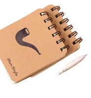Papier Kraft de haute qualité à bas prix, joli papier kraft à spirale, couverture de papier, pour ordinateur portable, étudiants