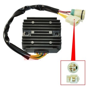 31600-MY1-003 Regulador rectificador de motocicleta REGULADOR DE VOLTAJE para <span class=keywords><strong>Honda</strong></span> <span class=keywords><strong>750</strong></span> Xrv <span class=keywords><strong>Africa</strong></span> <span class=keywords><strong>Twin</strong></span> Electronic Parts - Product Image 2