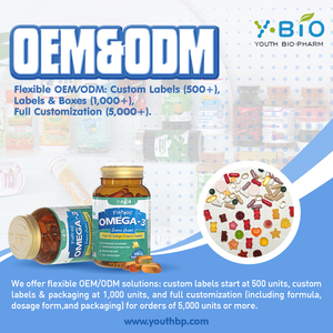 Capsule di Olio di Pesce Omega 3 a Marchio Privato Pronte per la Spedizione, Rivestimento Enterico, Alta Potenza 1000mg EPA e DHA, 120 Capsule - Product Image 4