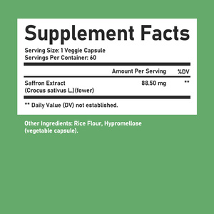 Cápsulas Supresoras del Apetito con Extracto de Azafrán a Precio de Fábrica al por Mayor, Fomentan la Pérdida de Peso Saludable de Forma Natural - Product Image 6
