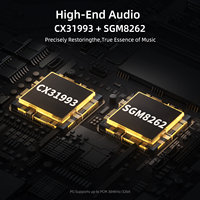 Adaptateur DAC Type C Justlink CX31993 SGM8262 Audio haute résolution 32 bits 384 kHz USB C vers 3,5 mm pour iPhone Android