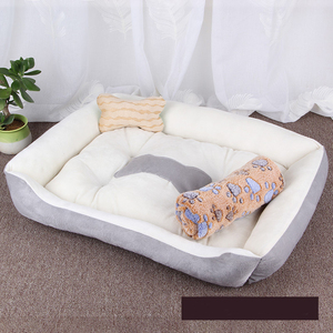 Nuovo Design Personalizzato Letto per Cani e Gatti Classico di Lusso Comodo Rettangolare Morbido Lavabile in Peluche - Product Image 4