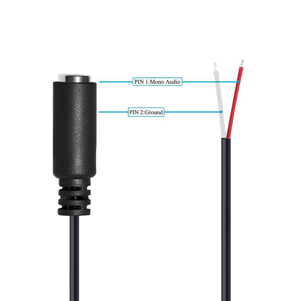 Cavo Audio Da 3,5 Mm, Confezione Da 2 Cavi Mini A Spirale Da 30 - Foto 7