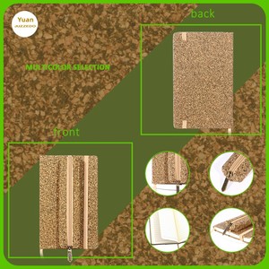 Taccuino in foglia di tè ecologico A5 nuovo stile <span class=keywords><strong>Notebook</strong></span> per studenti universitari - Product Image 4