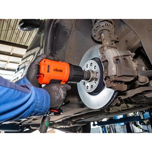 ประแจแรงกระแทกสำหรับเบ้าประแจขันขันขันขันได้นิ้ว V5025, มีช่องสี่เหลี่ยม3/4นิ้ว (20มม.), ทำแบบกลวง, ทำนอกบ้านได้12จุดขนาดเส้นผ่านศูนย์กลาง24มม. - Product Image 3