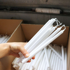 Wholesale 16g 25g Bougies Cote D'Ivoire <strong>Long</strong> <strong>Burning</strong> Time Cheap Stick White Plain <strong>Candle</strong> - Product Image 1